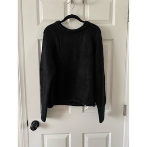 Missguided Petite Black Crew Neck Sweater - US 8